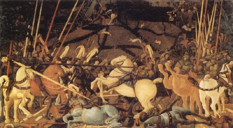 UCCELLO, Paolo Battle of San Romano Norge oil painting art